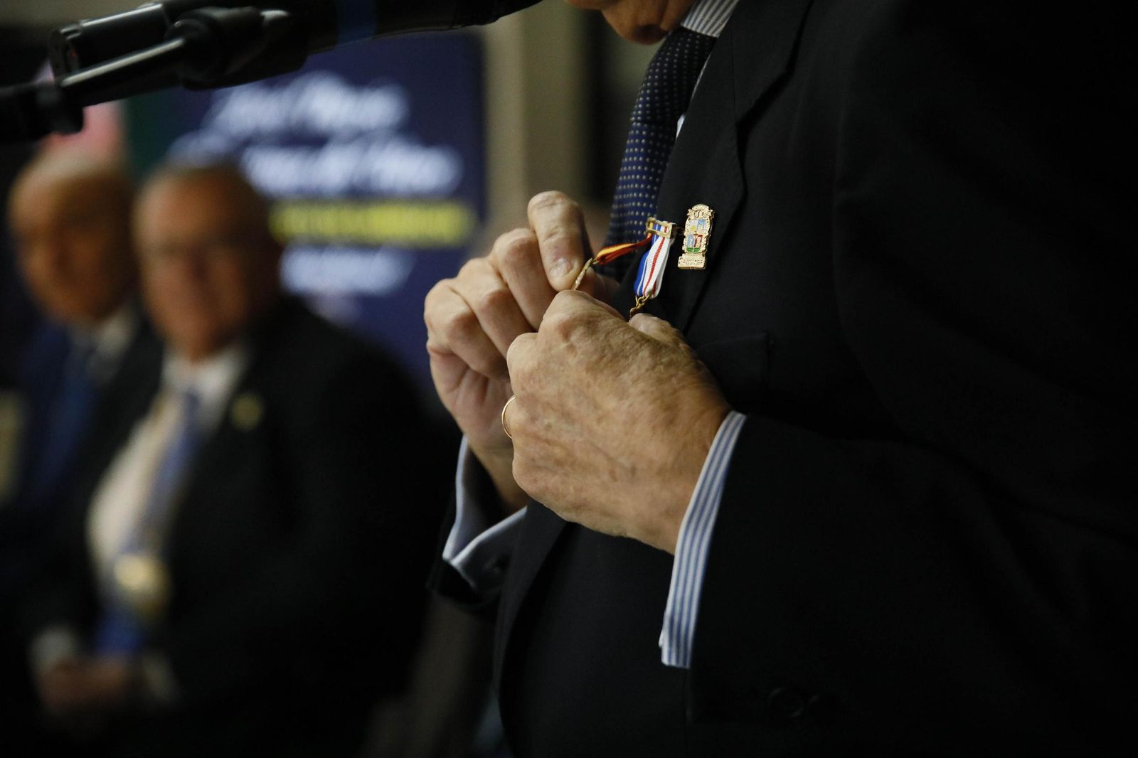 Las imágenes del nombramiento de hijo predilecto de Garrucha a José María Martínez de Haro