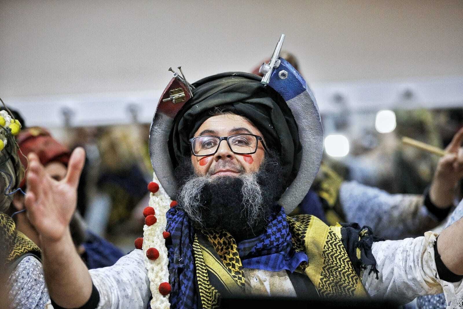 José Antonio Vera Luque en camerinos.