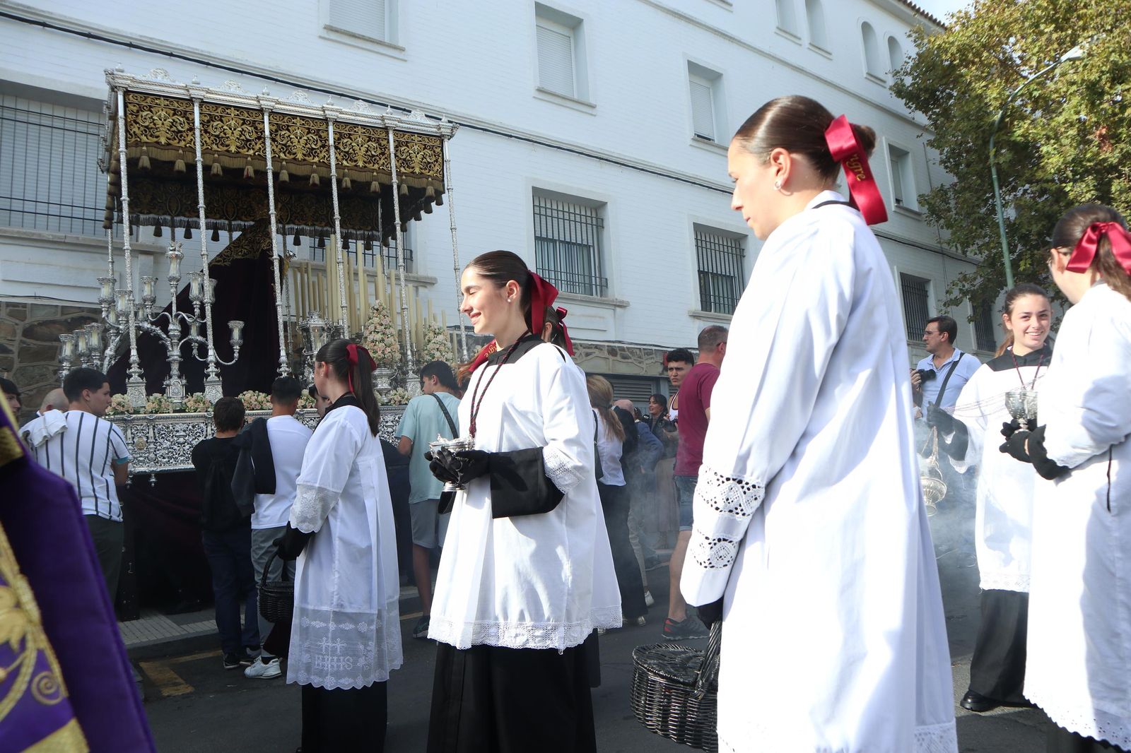 Extraordinaria de la Virgen del Valle de Huelva en imágenes