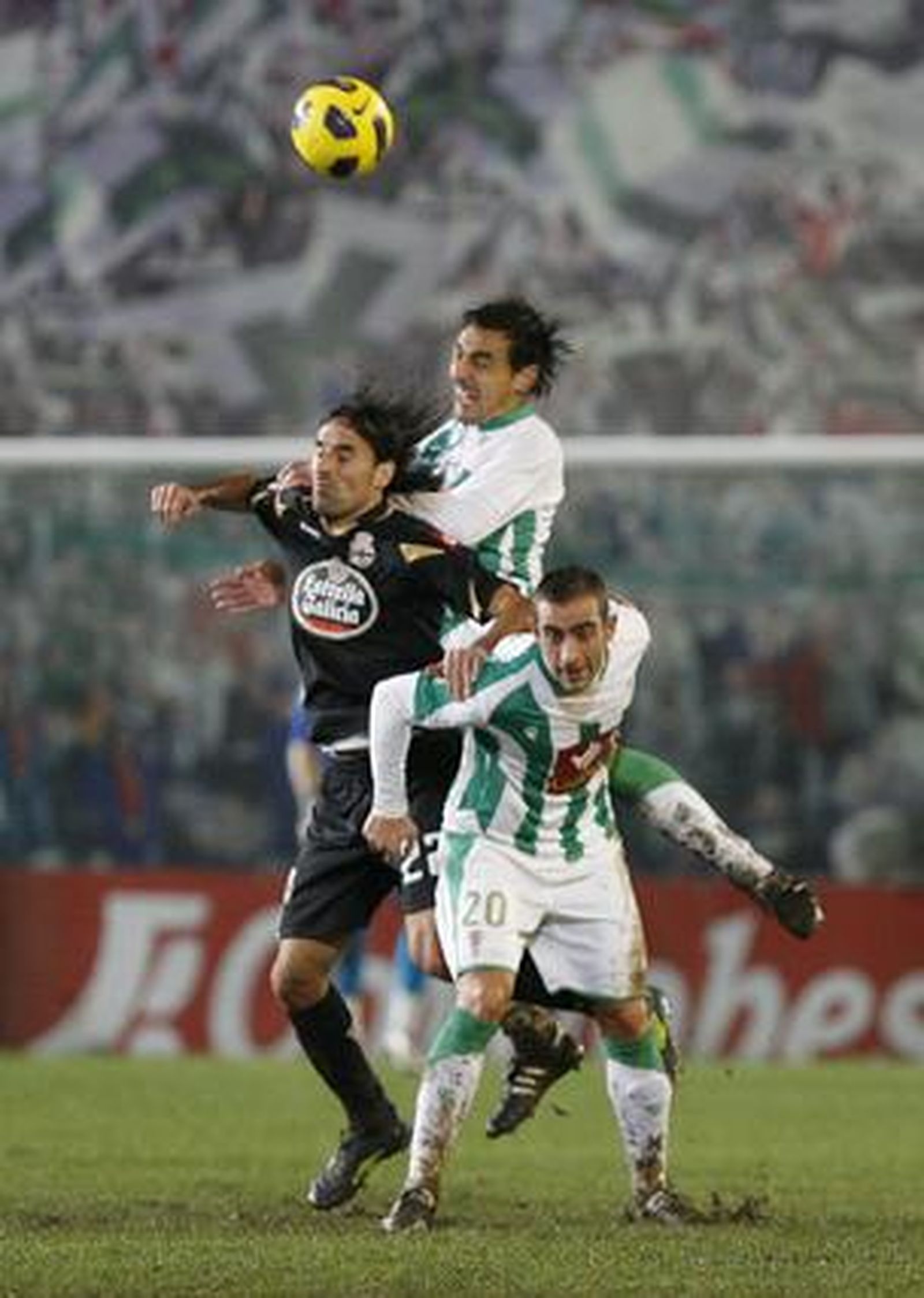 Partido de la Copa del Rey entre el Córdoba y el Deportivo de la Coruña.

Foto: José Martínez