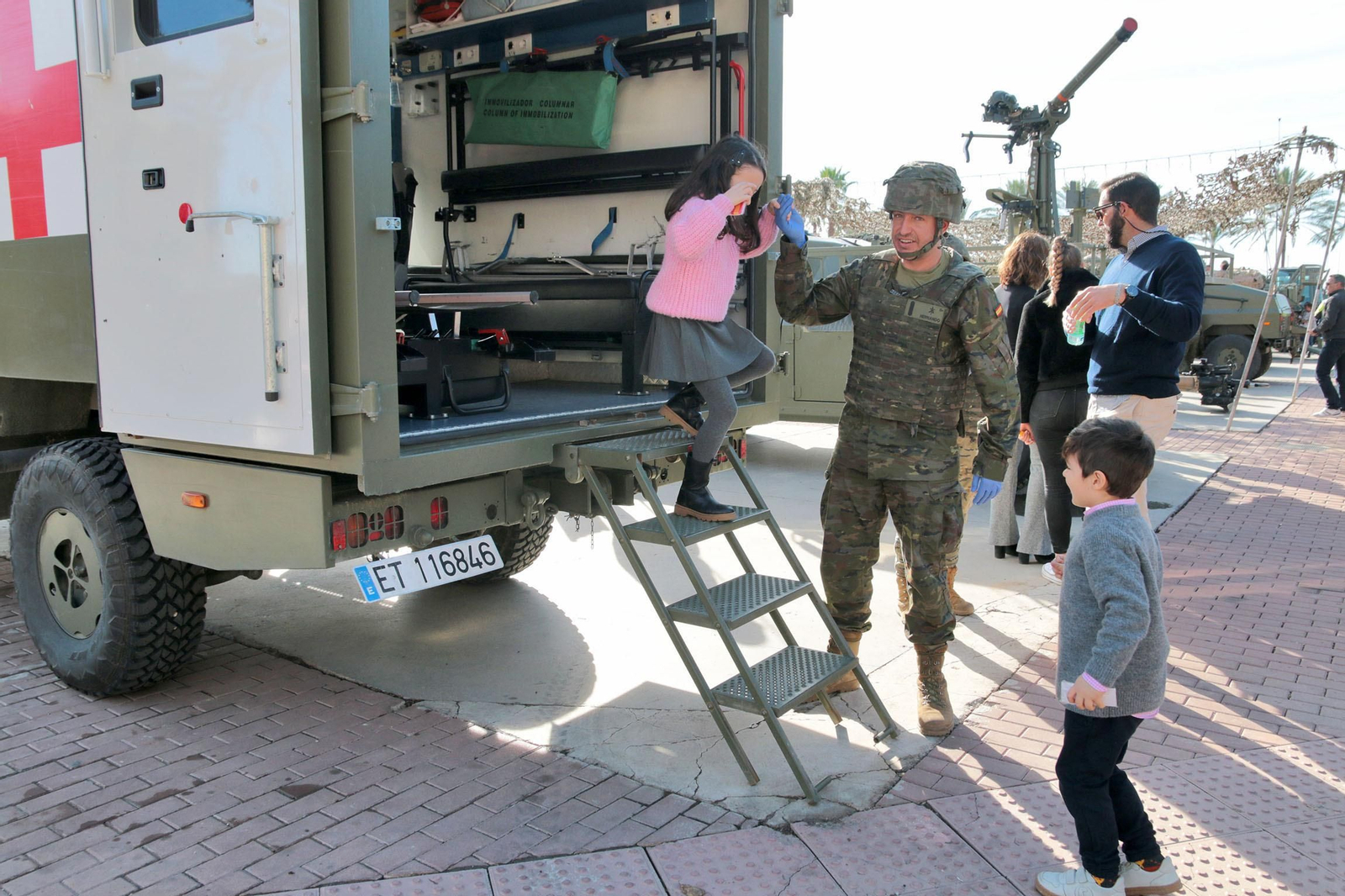 Jura de bandera civil en Las Almadrabillas
