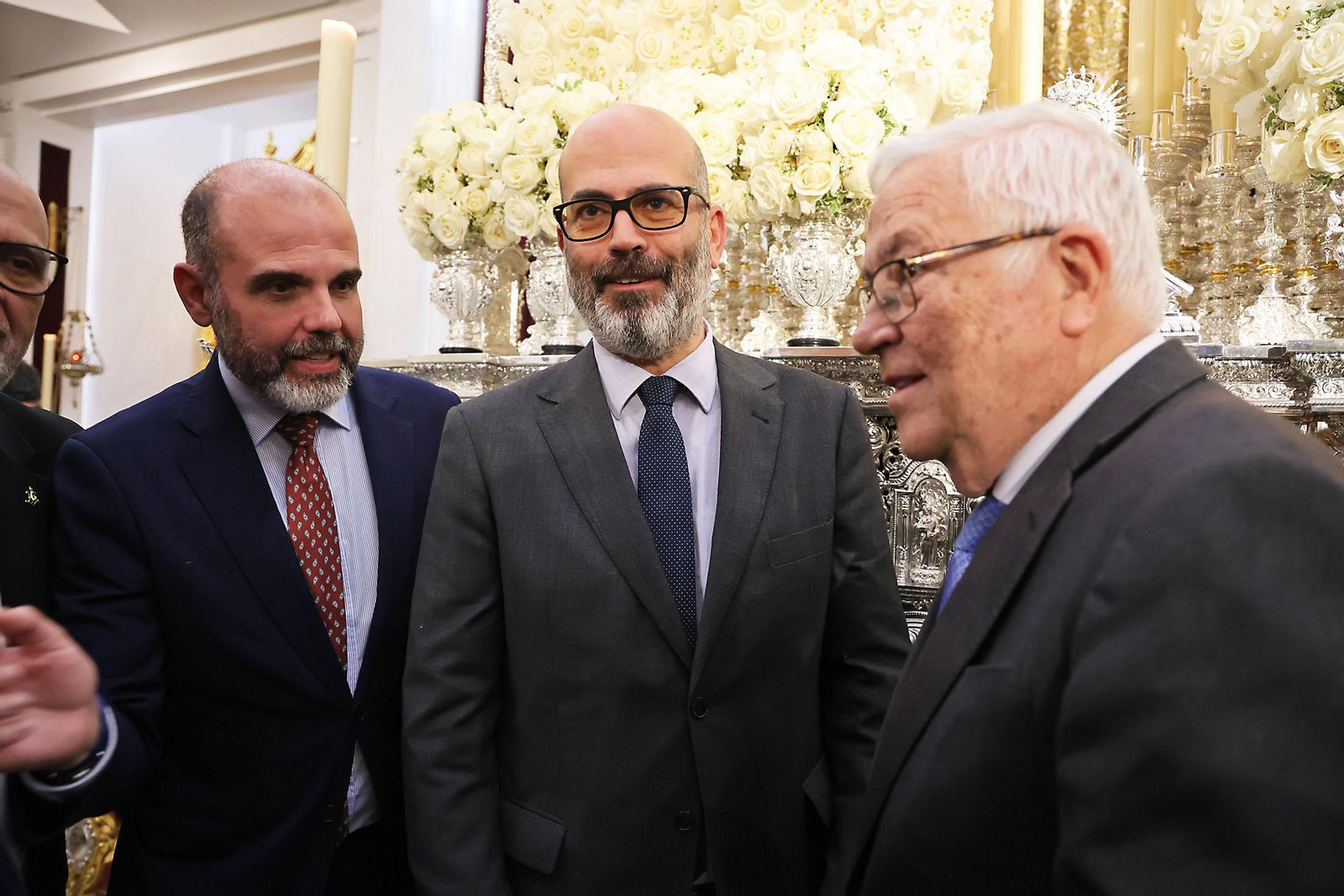 Imágenes del ambiente en la Exaltación a la Saeta de Huelva