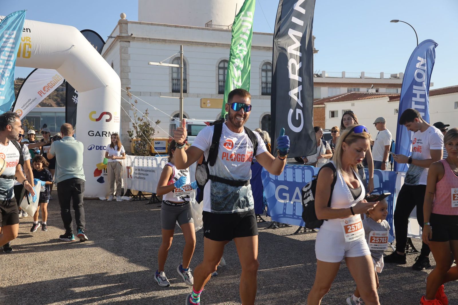 El Nationale-Nederlanden Plogging Tour de Málaga, en fotos