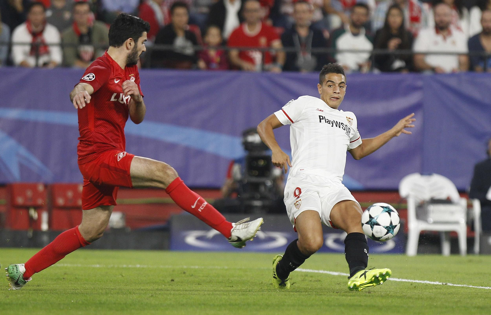 Las imágenes del Sevilla-Spartak