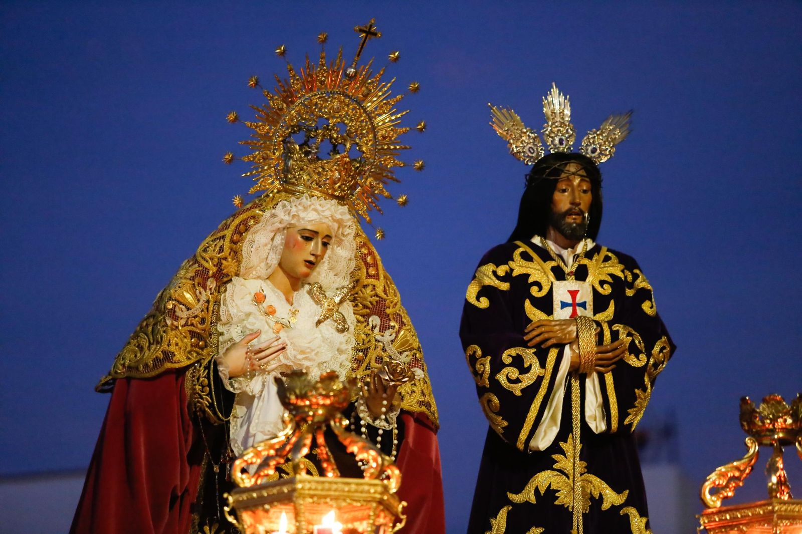 Procesión extraordinaria por el 75 aniversario de la hermandad del Medinaceli de La Línea
