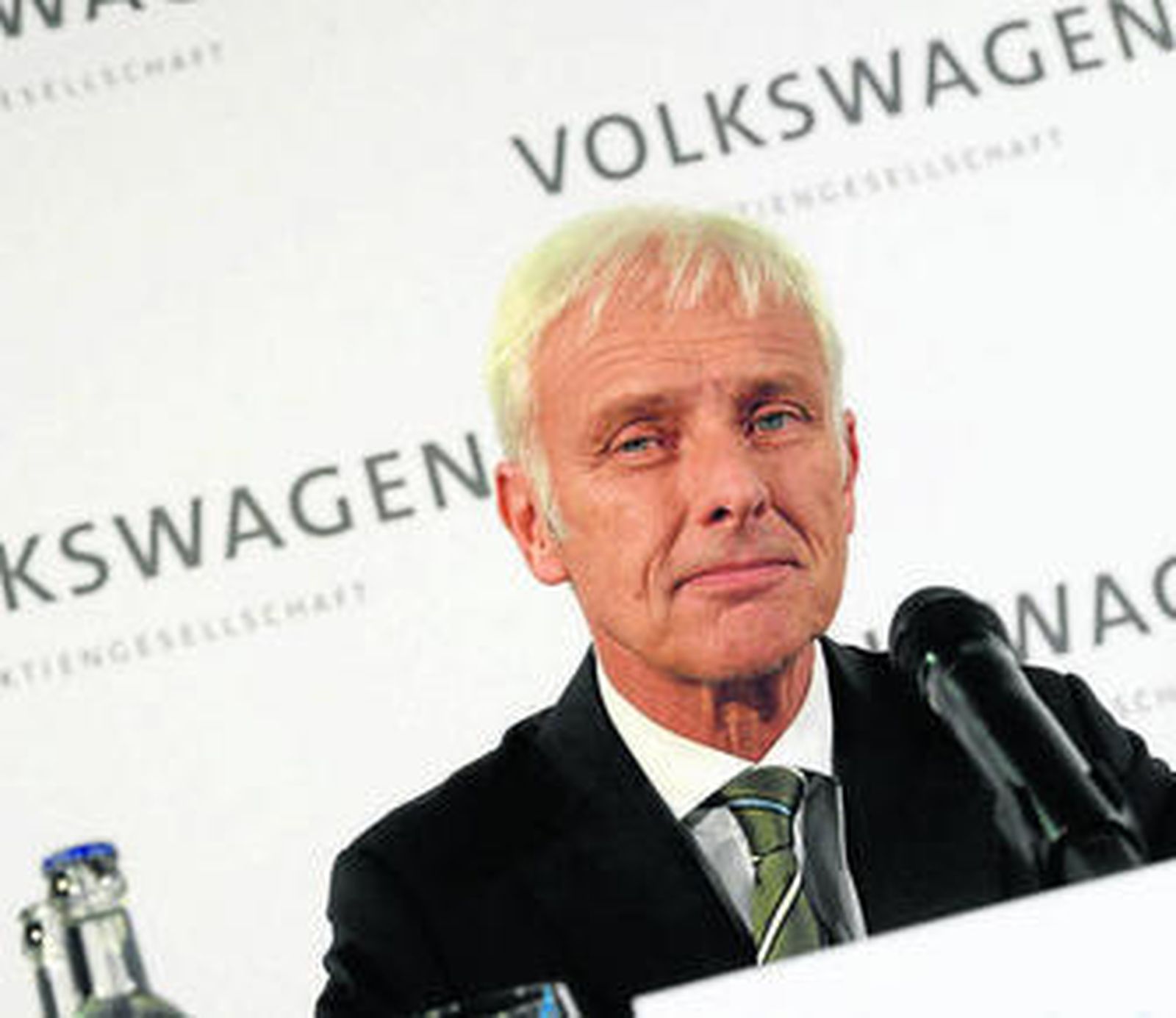 El nuevo presidente de Volkswagen, Mathias Müller.