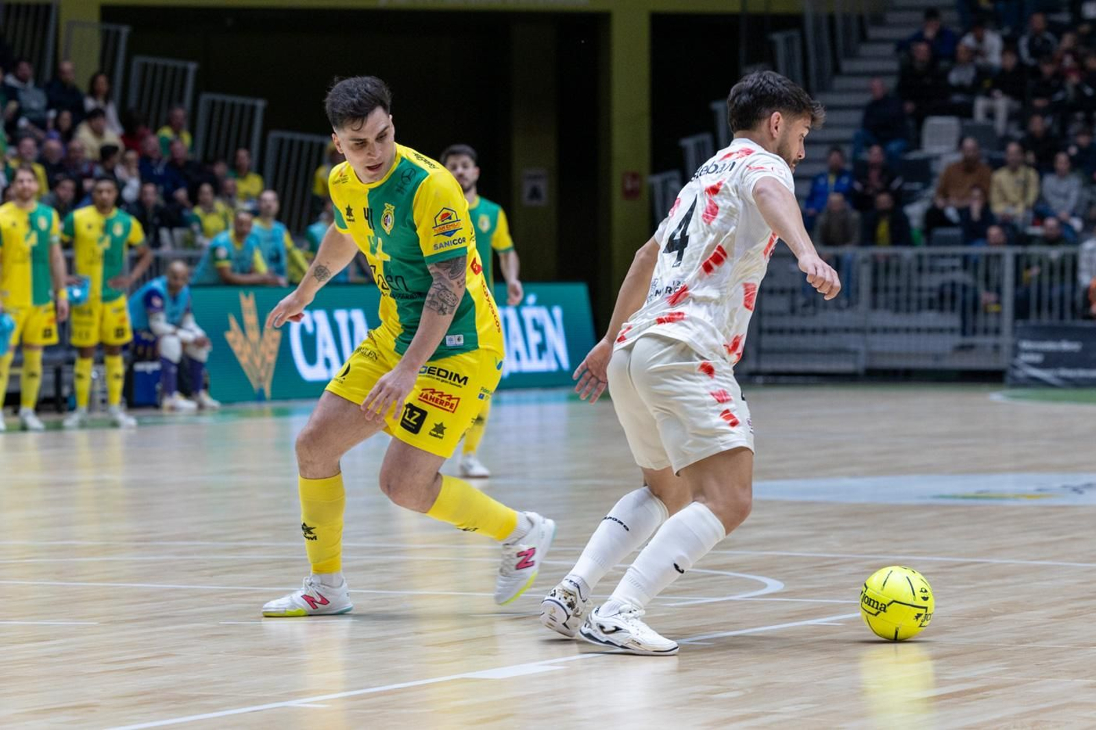 Las mejores fotos del empate entre Jaén Paraíso Interior FS y ElPozo Murcia