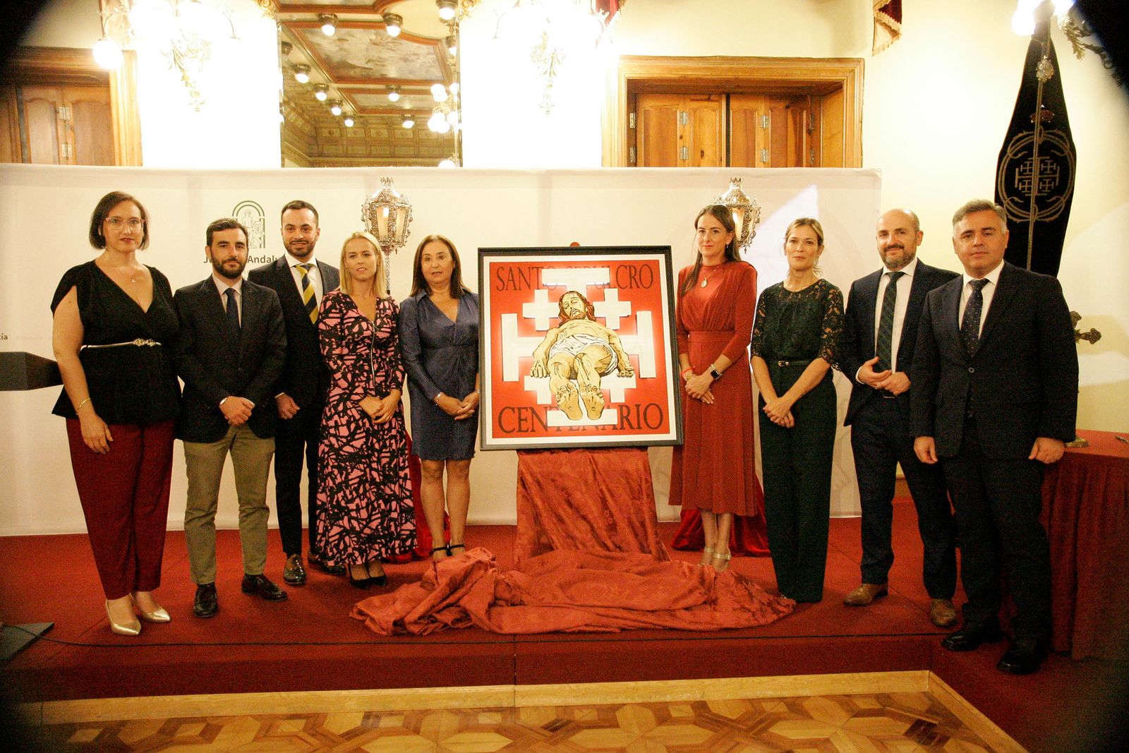 Fernando Rubio García y Hdad. Santo Sepulcro: Bandera de la Solidaridad y la Concordia