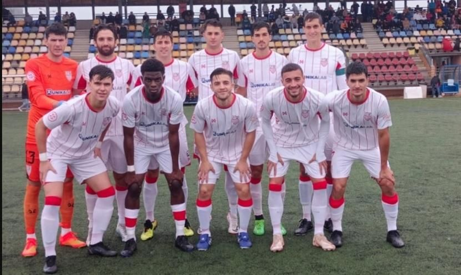 Once inicial de La Palma en Ayamonte.