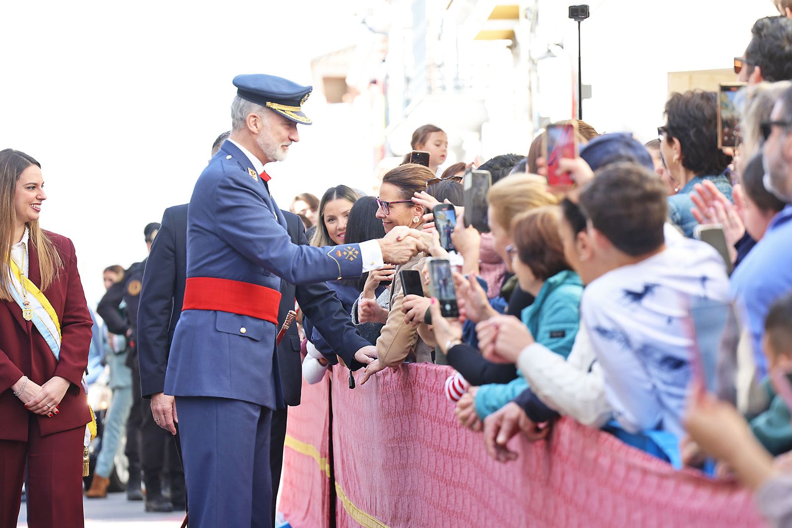 La llegada de S.M. el Rey Felipe VI a Palos de la Frontera, en fotografías