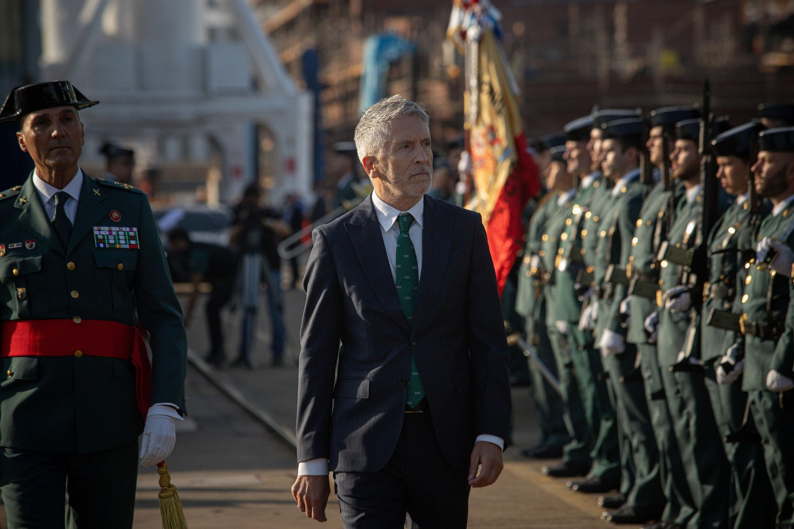 Las fotos de la entrega del buque 'Duque de Ahumada' a la Guardia Civil