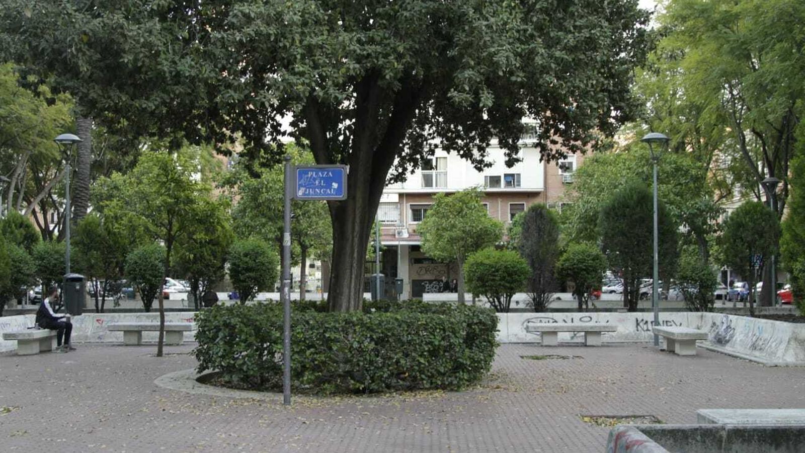 Plaza de la Juncal, donde ocurrieron los hechos.