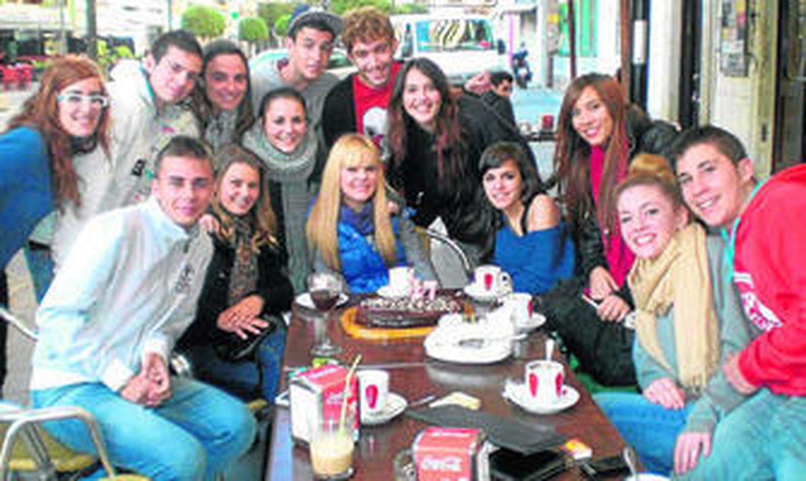 Una tarta de cumpleaños para Anais