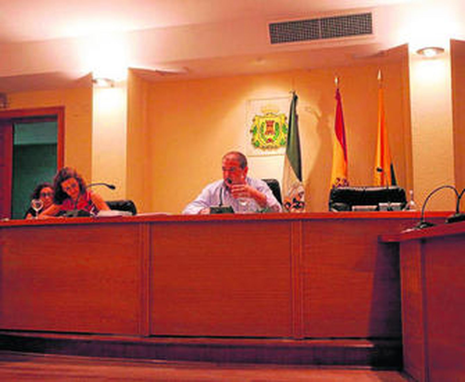 Jorge Romero, en el pleno del pasado 11 de junio.