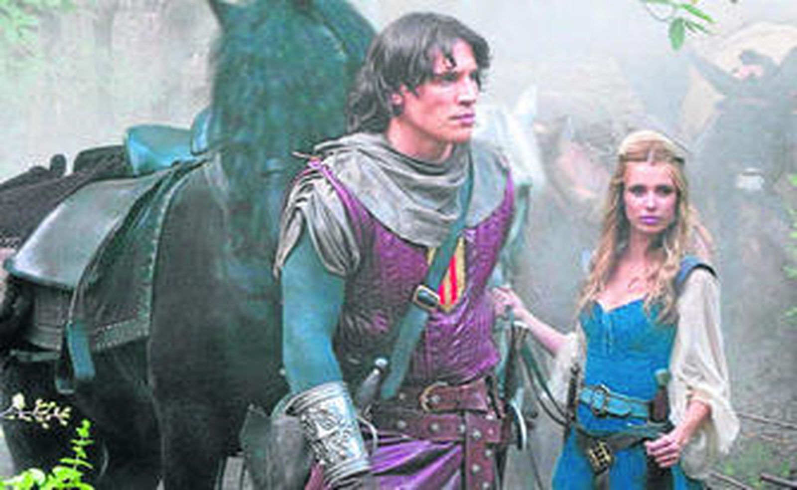 Peris-Mencheta y Yarovenko en esta desastrosa adaptación.