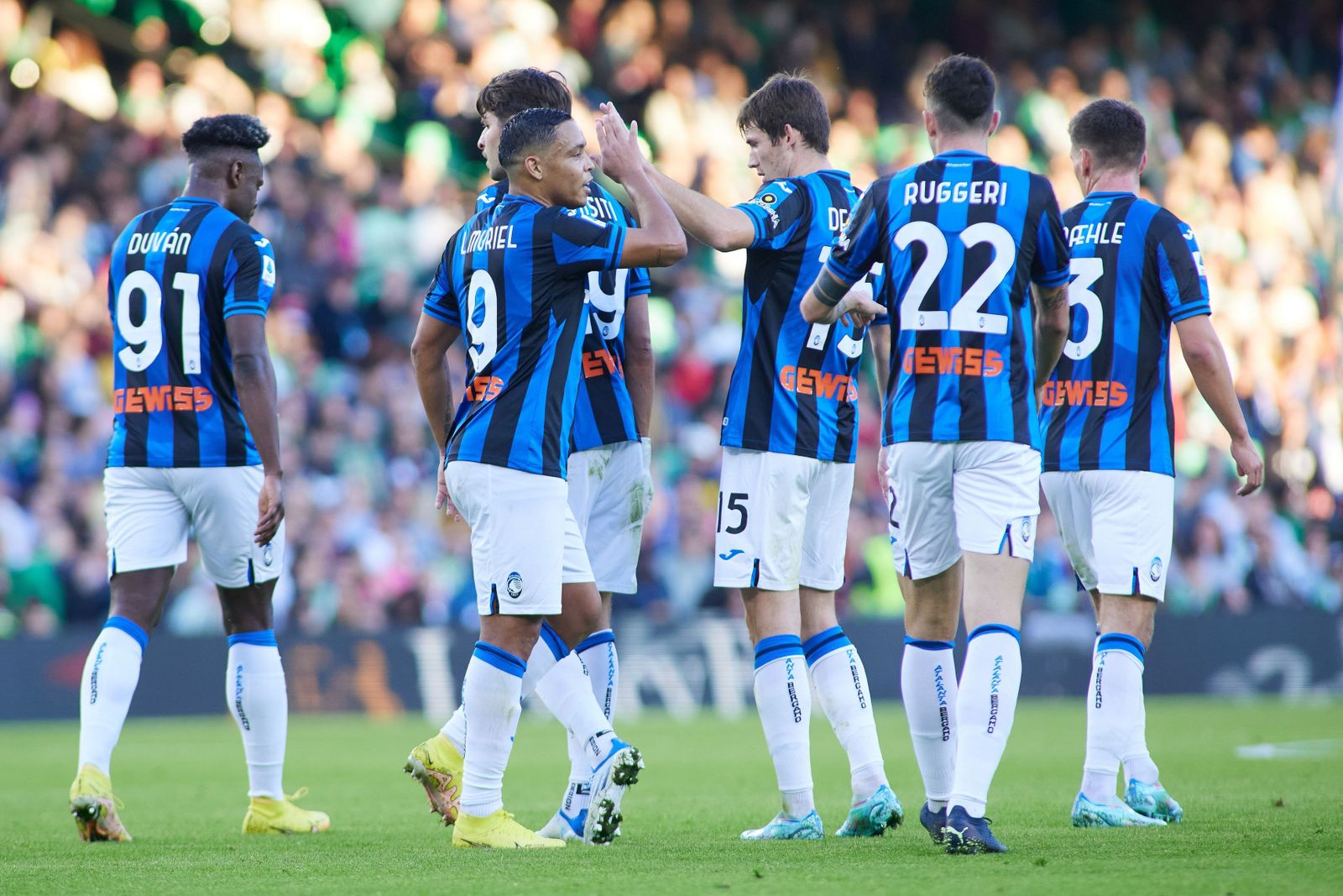 Fotos del Betis - Atalanta