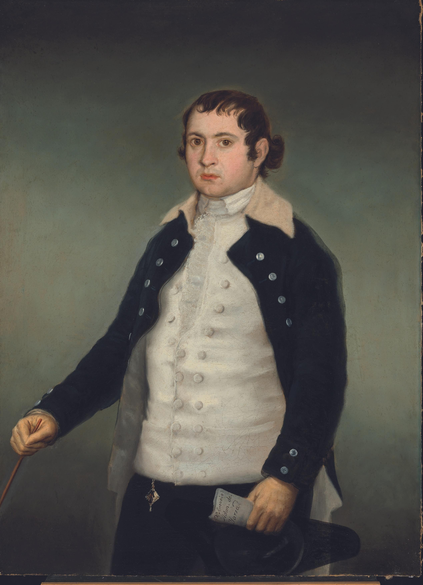 Antonio Adán de Yarza, pintado por Goya.