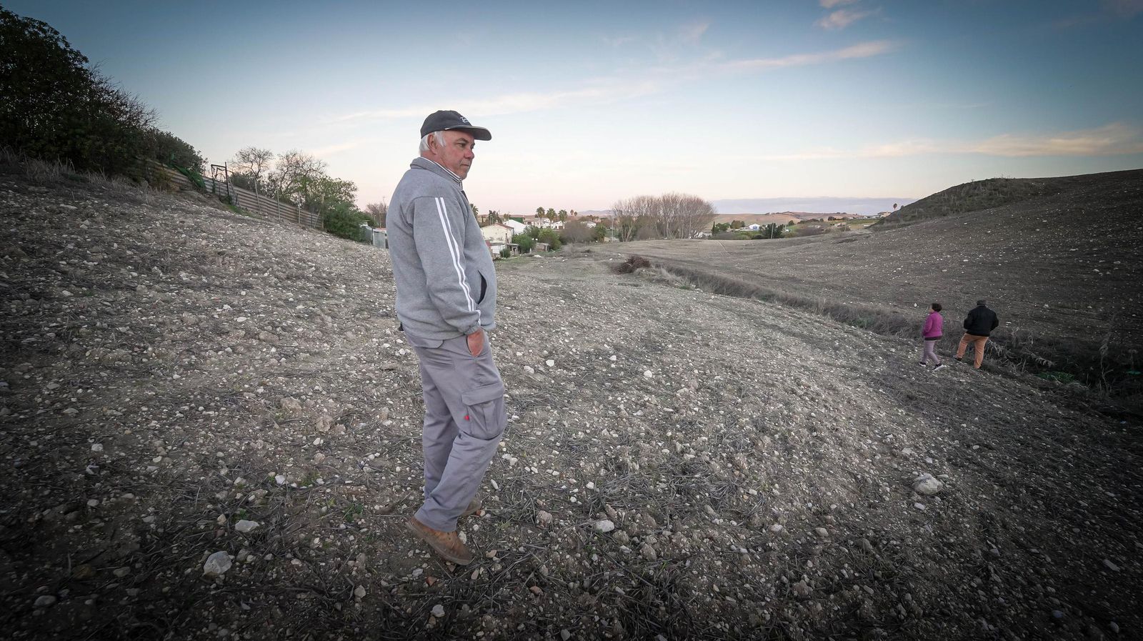 Imágenes de los vecinos de Mesas de Asta en los terrenos de Asta Regia