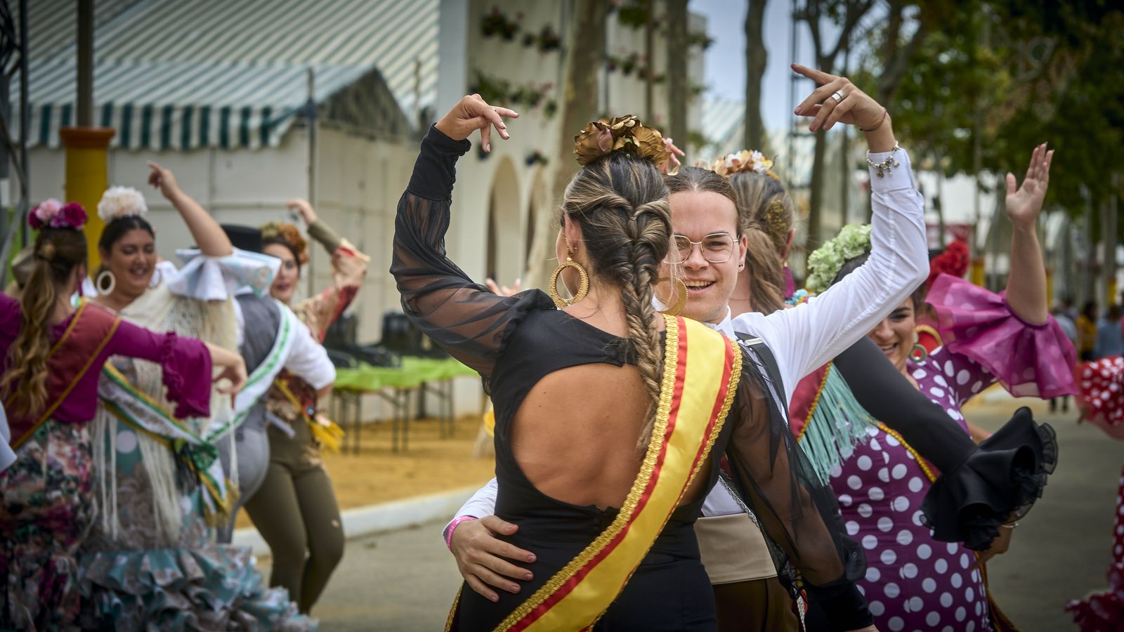 Imagen del primer día de la Feria de Puerto Real 2022