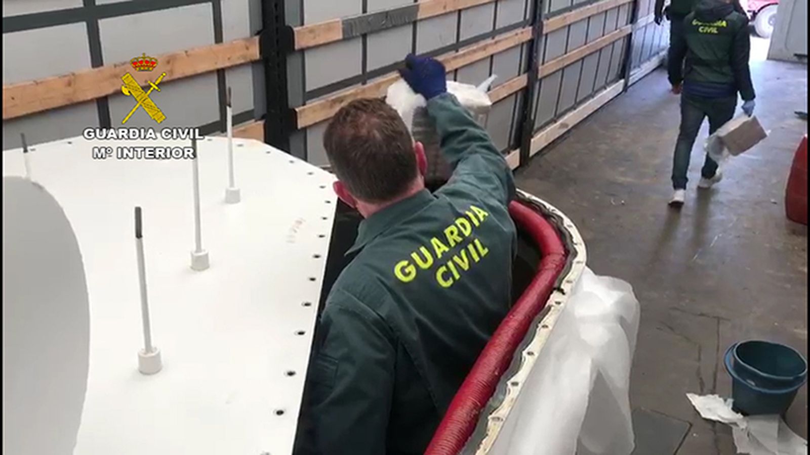 Desarticulada una organización con conexiones con la mafia italiana dedicada al tráfico de hachís.