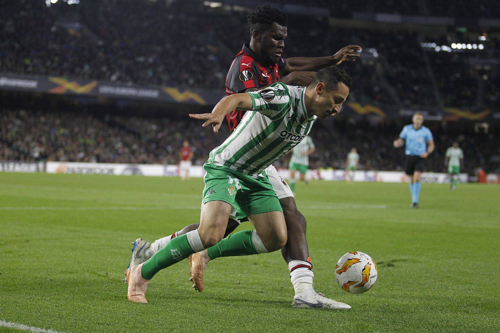 El Betis-Milan, en imágenes