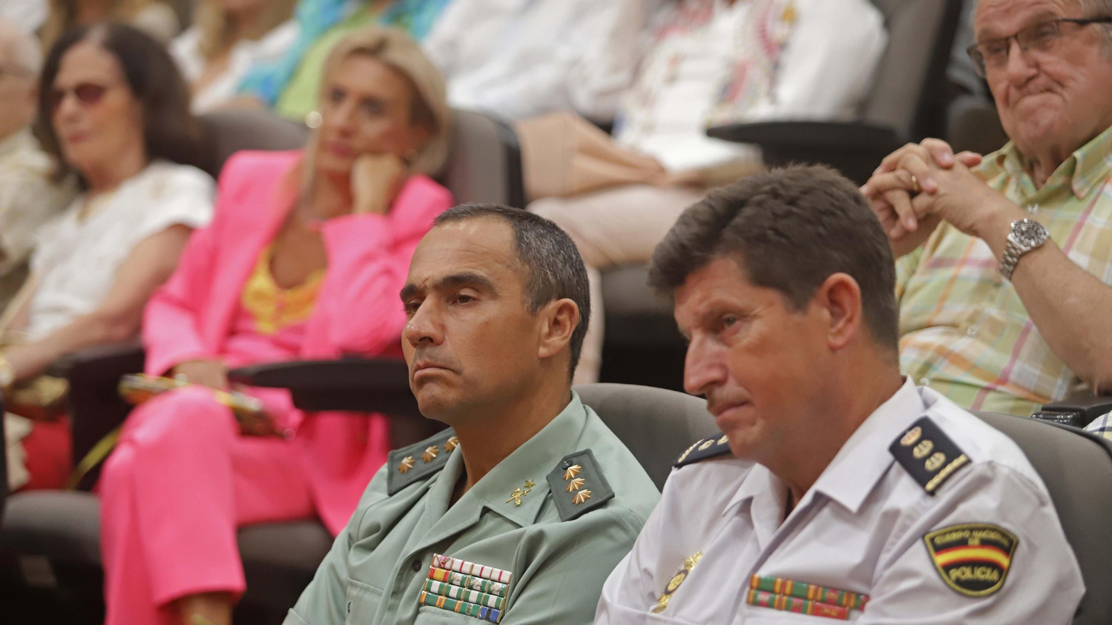 Fotos de la presentación del cuadro 'La Batalla de Algeciras' de Augusto Ferrer-Dalmau para el Puerto de Algeciras