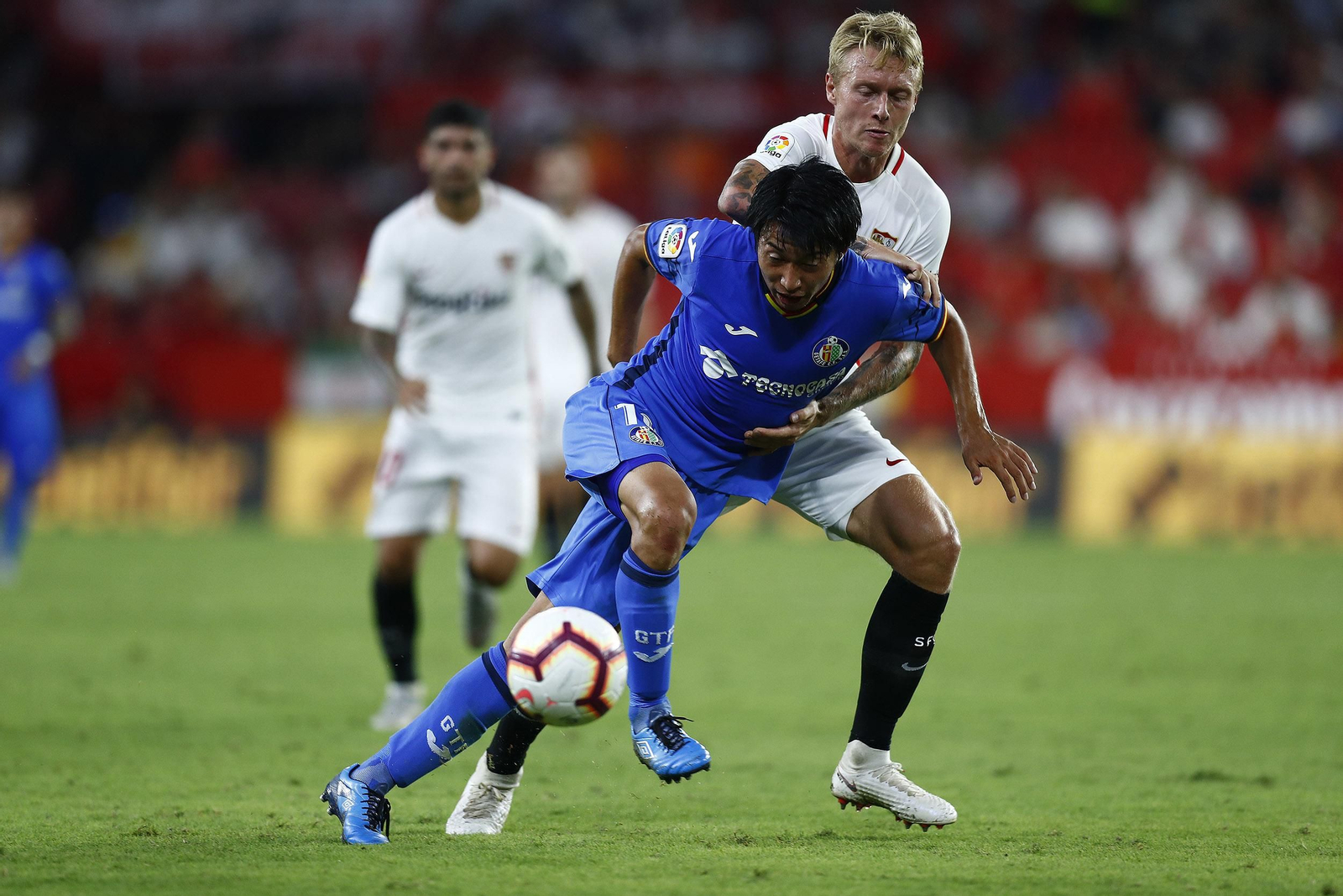 El Sevilla FC-Getafe, en imágenes