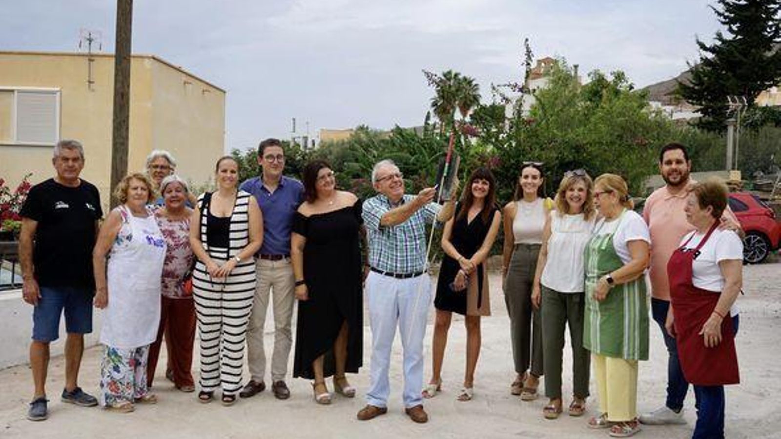 El alcalde, Antonio Bonilla, dio el chupinazo el viernes para iniciar las fiestas.