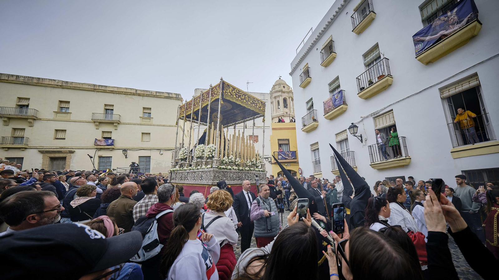 Sanidad  en la Semana Santa  de Cádiz 2023.