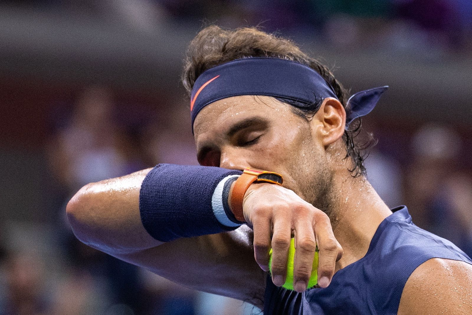 Rafael Nadal, en el Abierto de EEUU