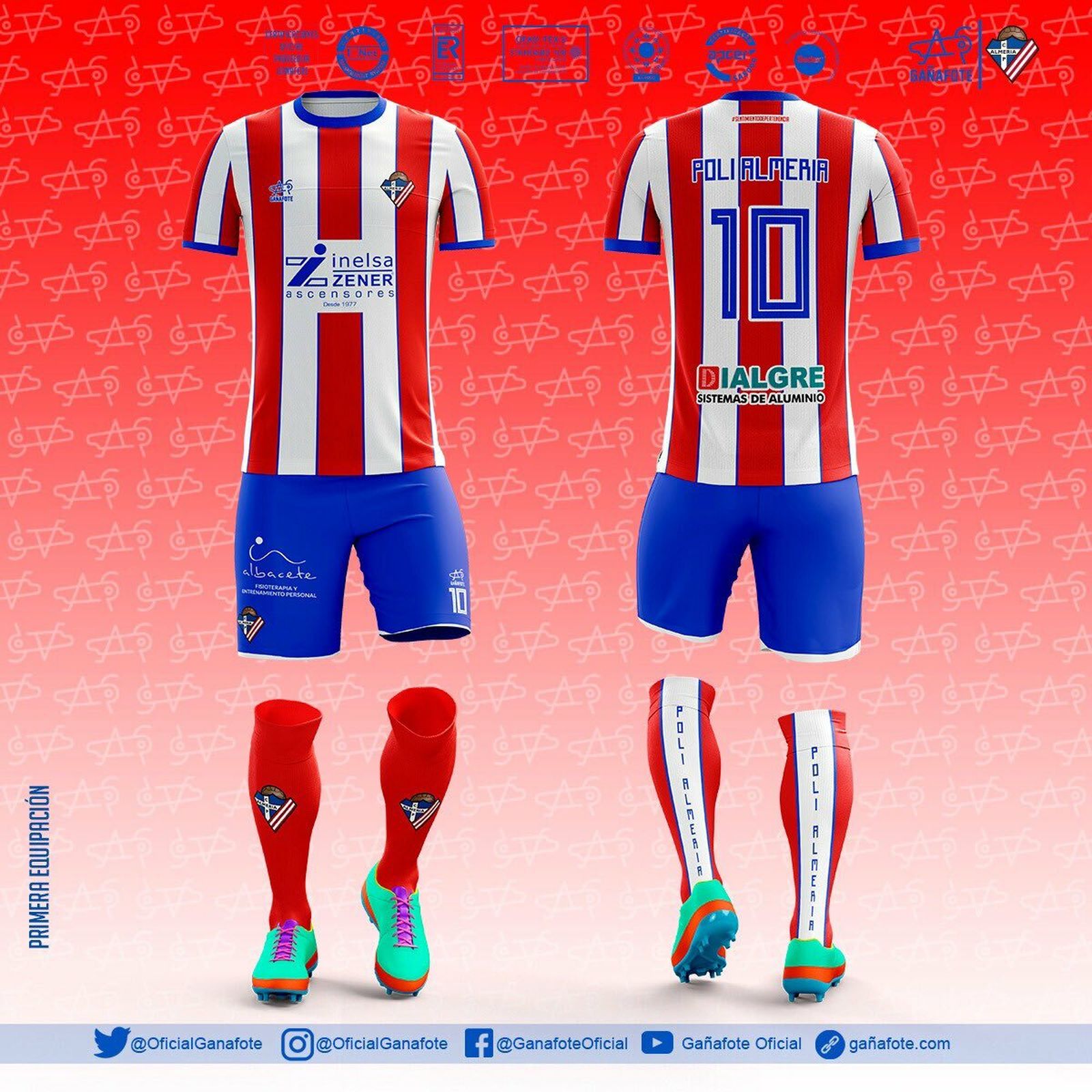 El Poli Almería vestirá la marca onubense Gañafote