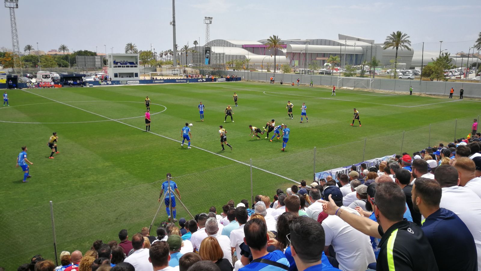 Imagen de una acción del encuentro.