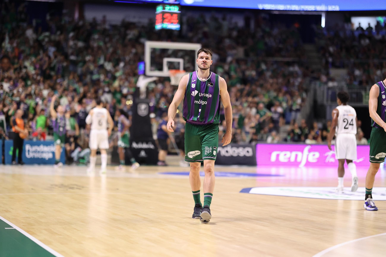 El Unicaja-Real Madrid de semifinales de play off, en fotos