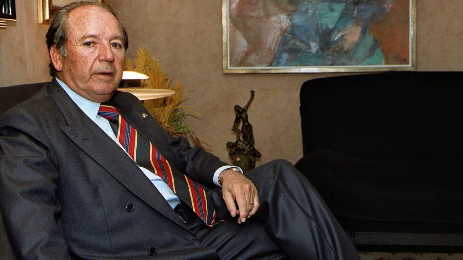 José Luis Núñez, expresidente del FC Barcelona.