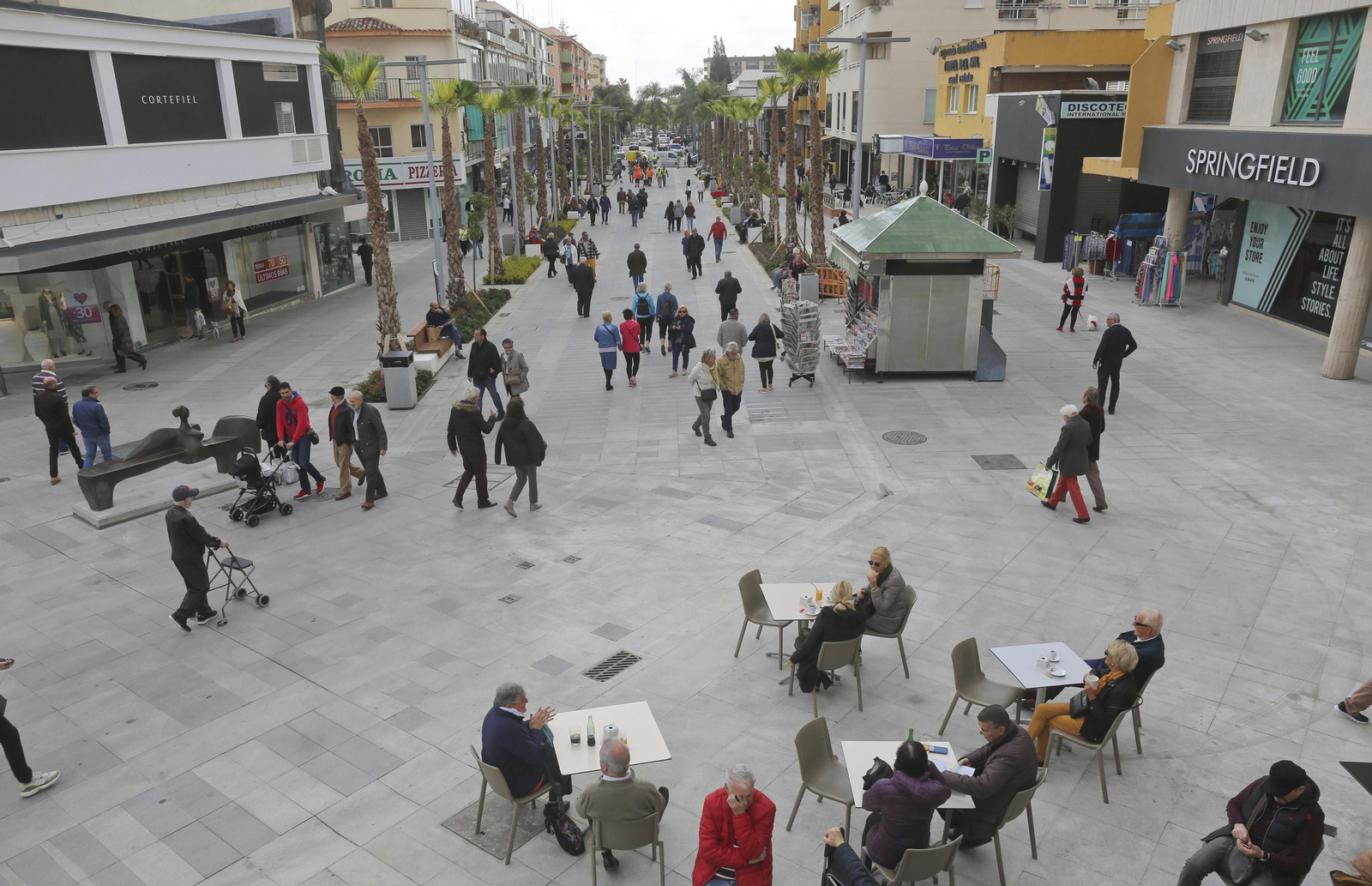 Las imágenes de la gran transformación urbanística de Torremolinos