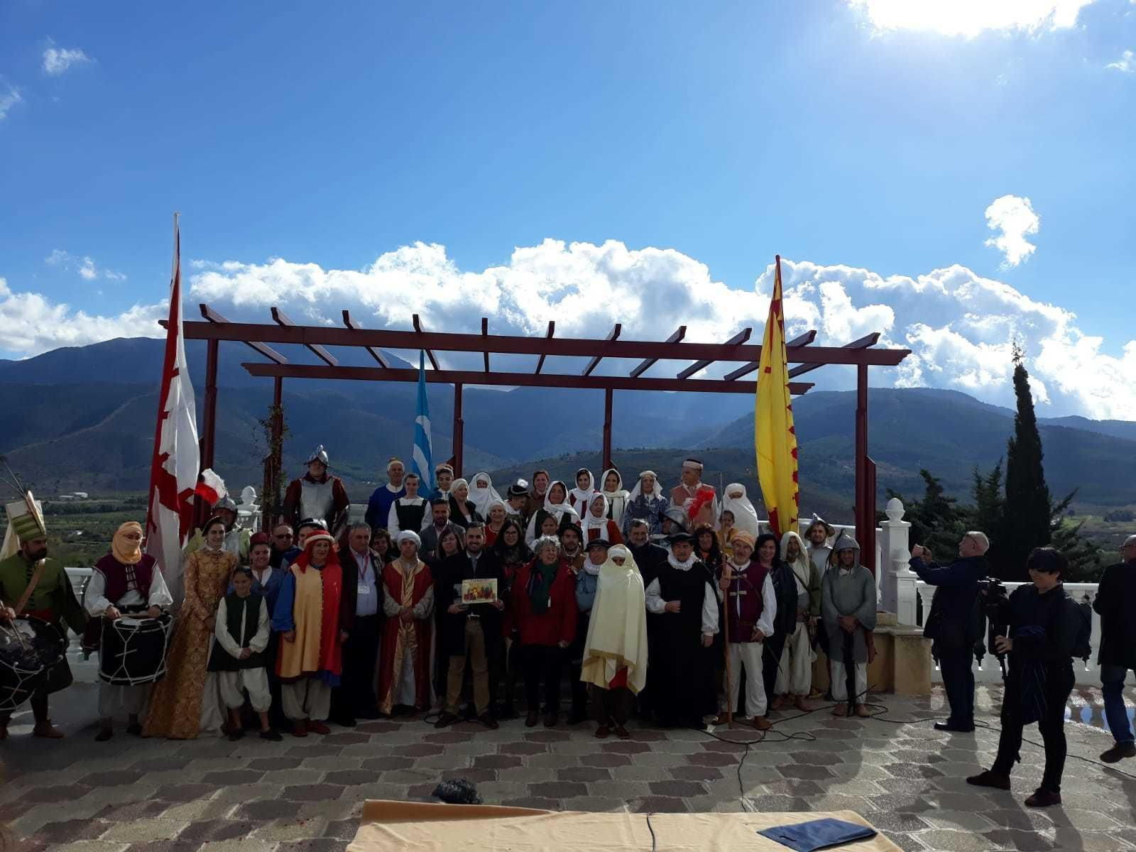 Pasacalles celebrado el domingo en Laujar