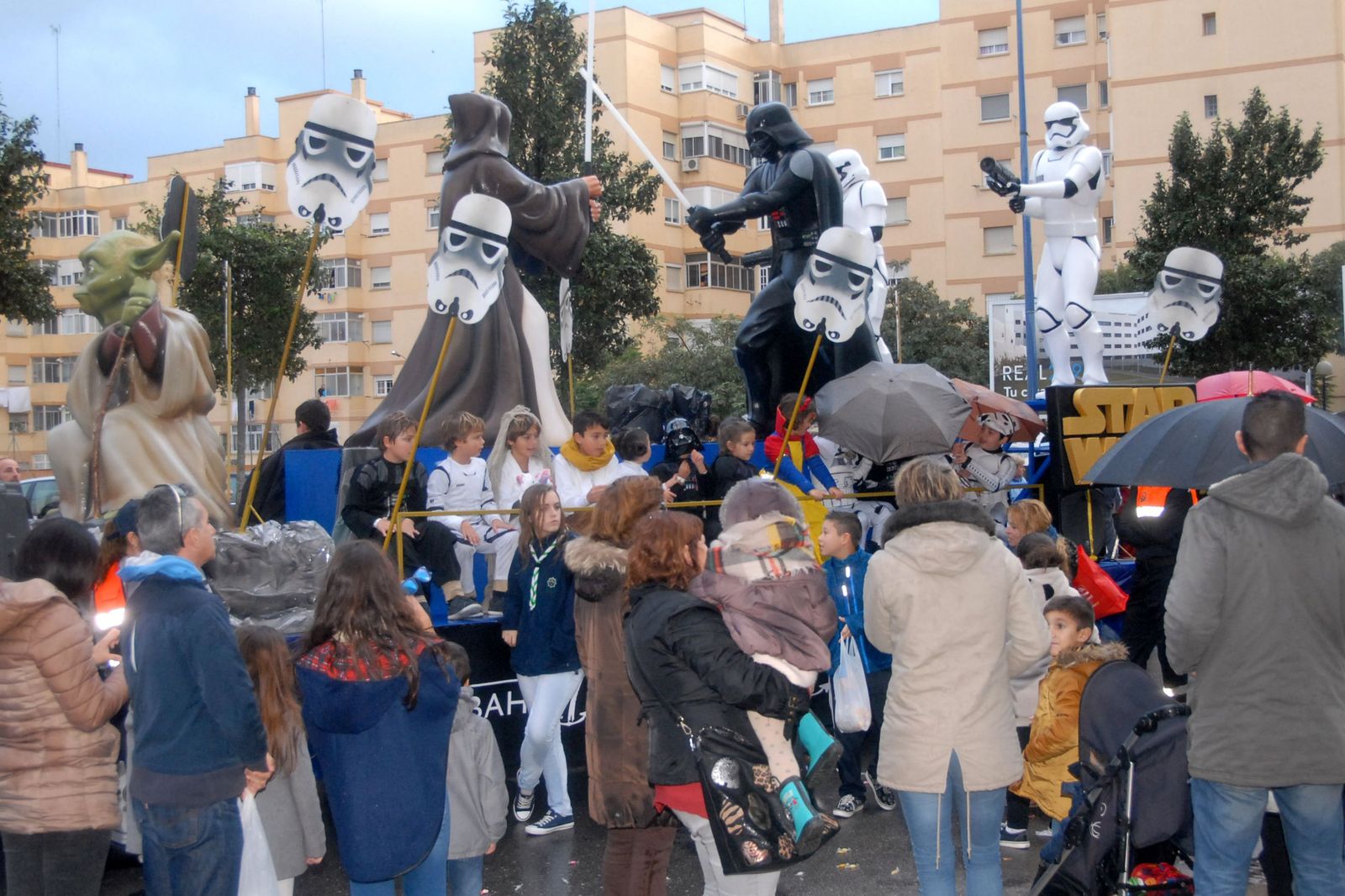 Star Wars, la temática de una de las carrozas de la Cabalgata de Reyes en 2016