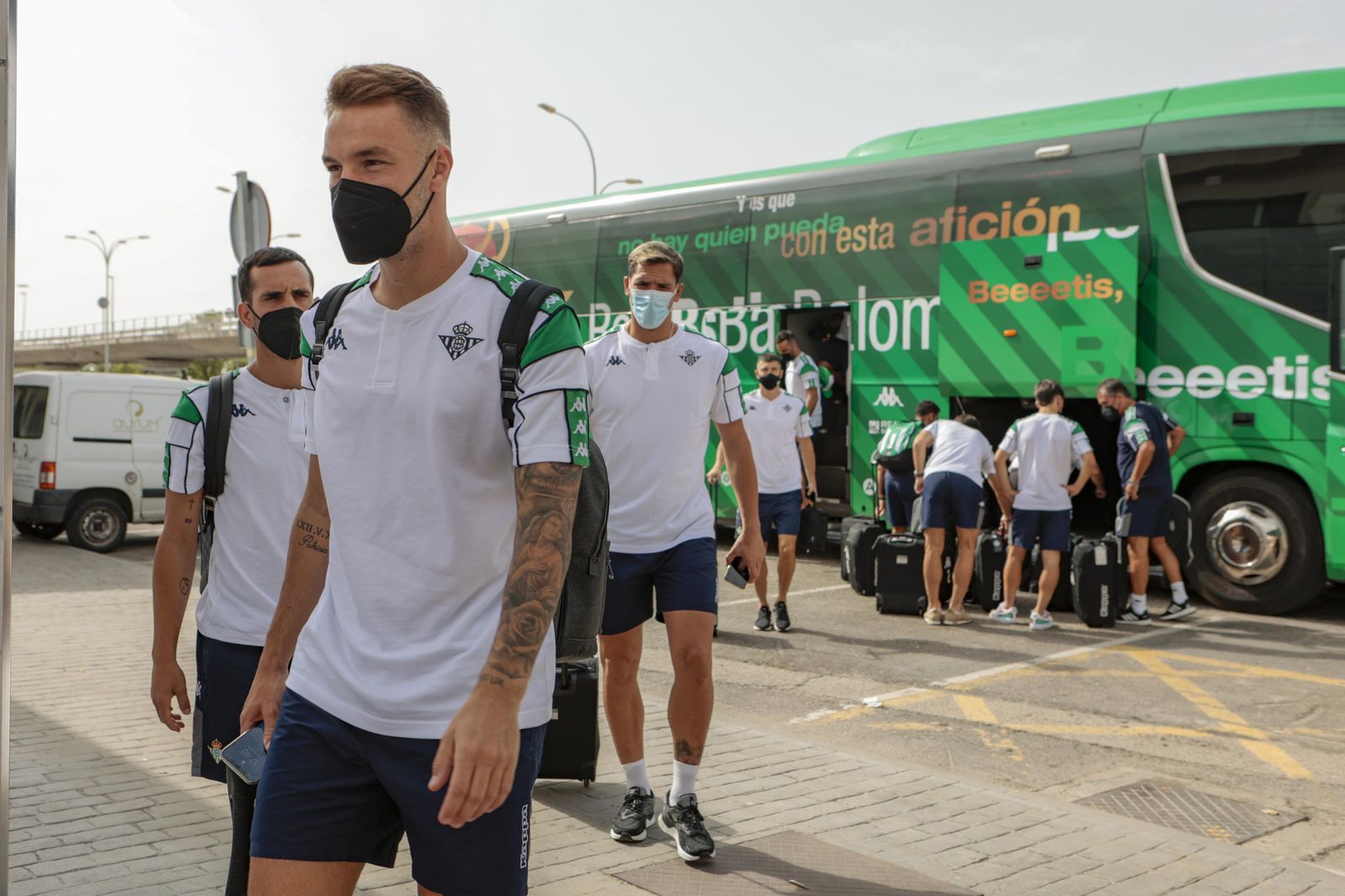 Loren, antes de partir hacia Mallorca.