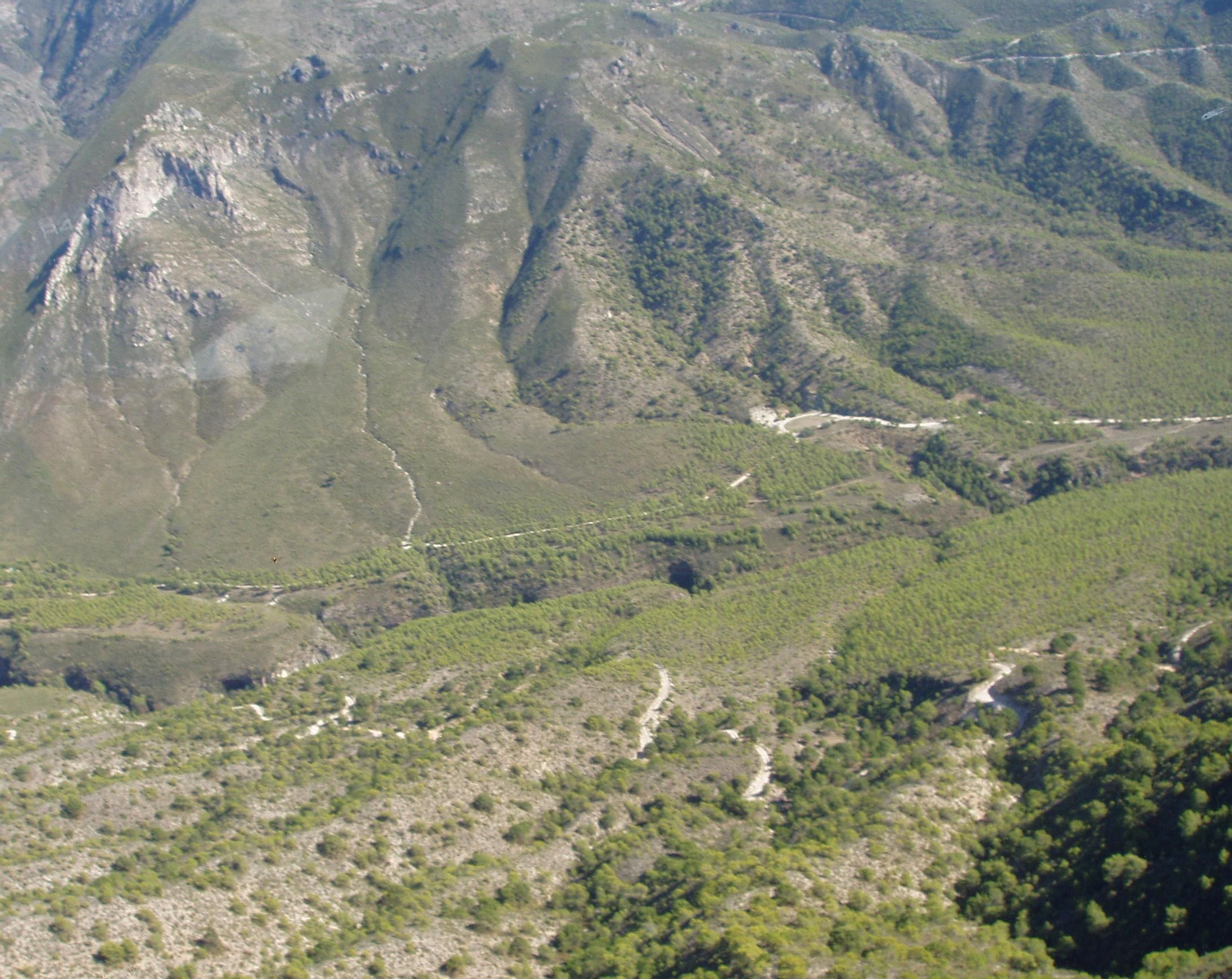 Zona del Barranco de La Coladilla donde iría ubicado el complejo urbanístico
