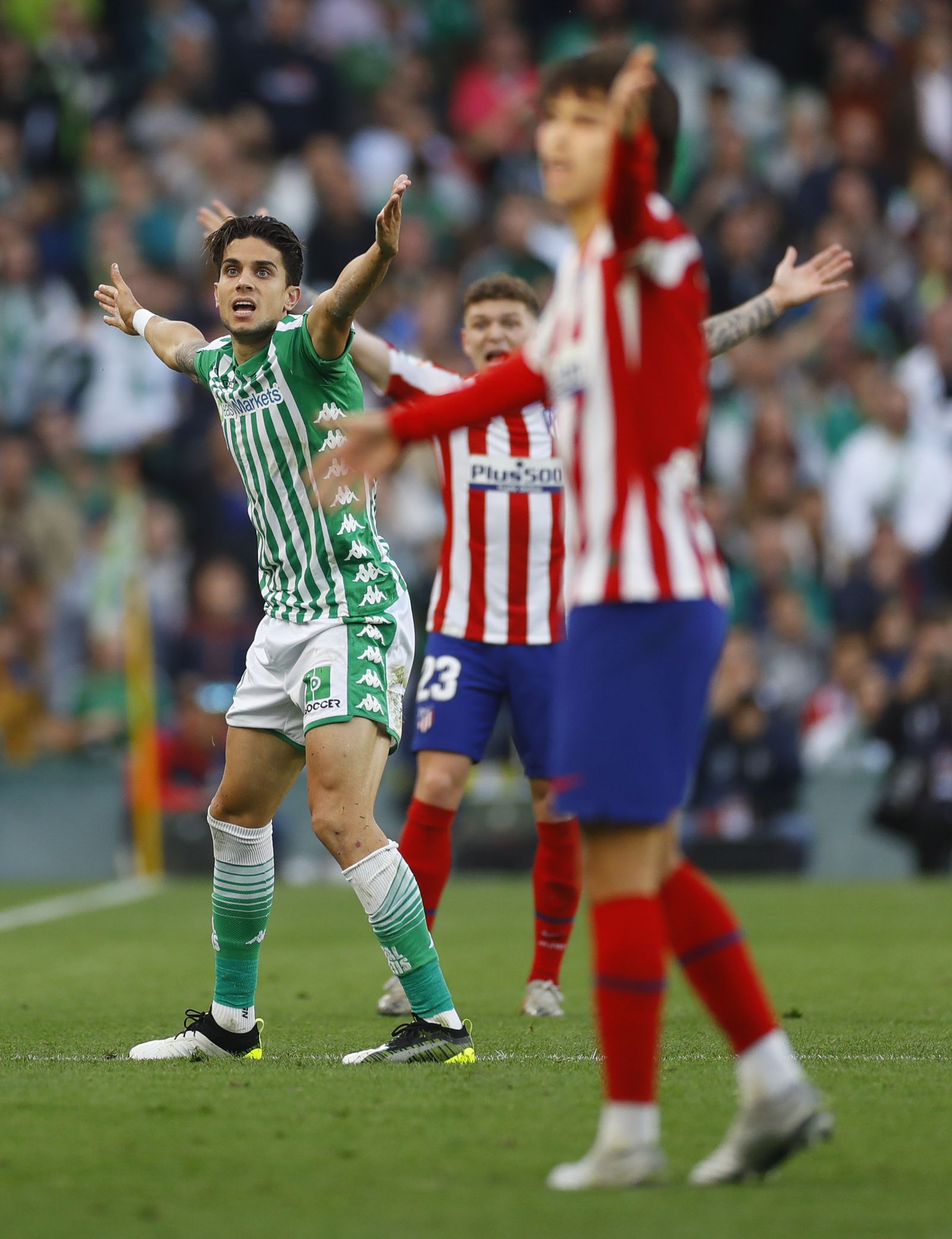 Las imágenes del Betis-atlético de Madrid