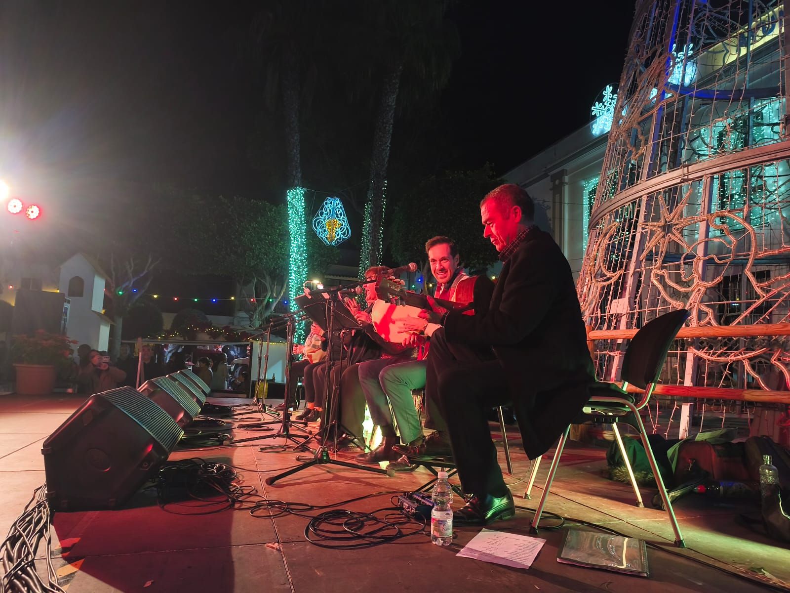 Actuaciones navideñas en Chipiona.