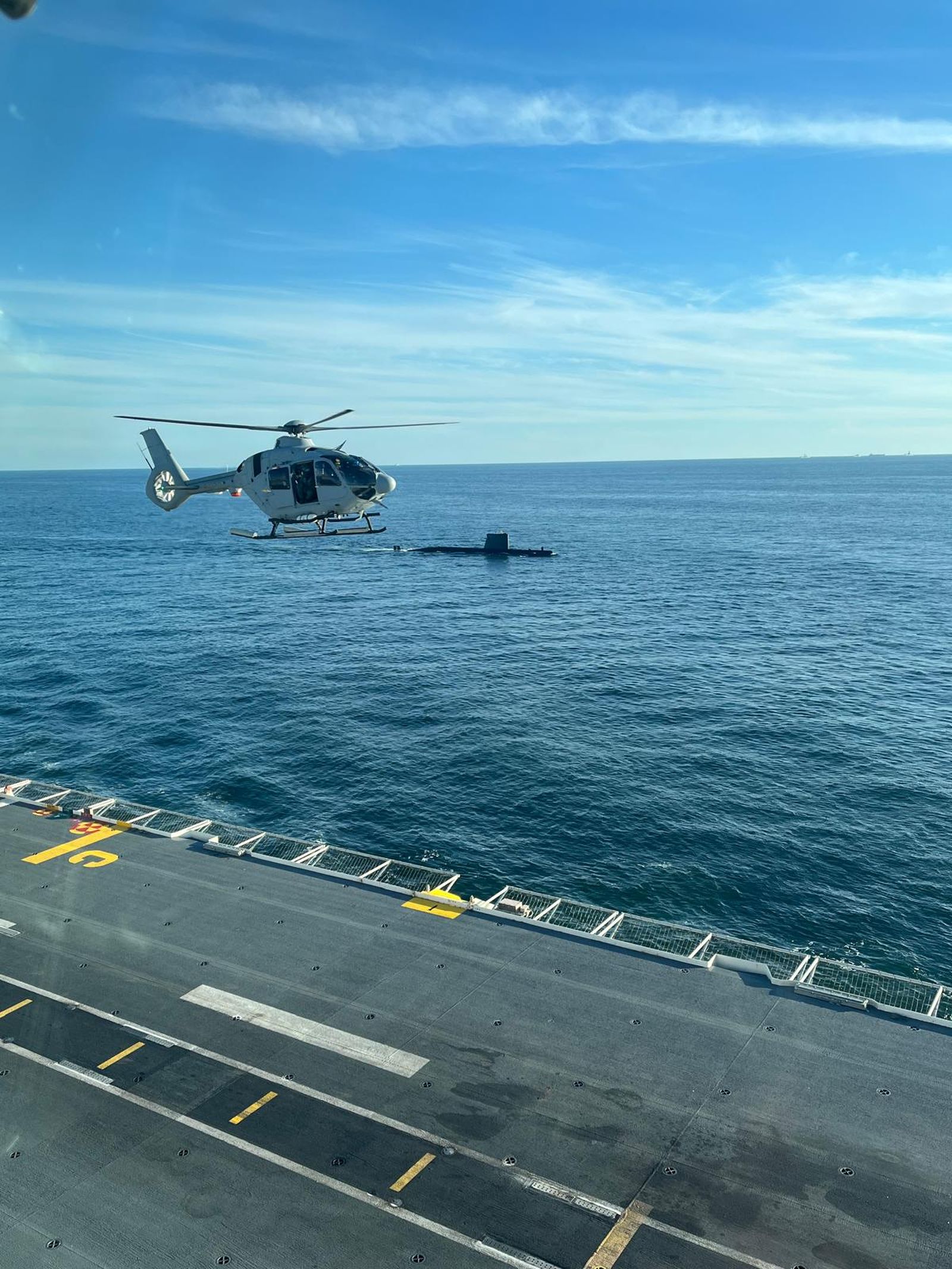 Las fotos del mayor ejercicio de los últimos años en el Estrecho de Gibraltar y el Golfo de Cádiz de la Armada y la OTAN