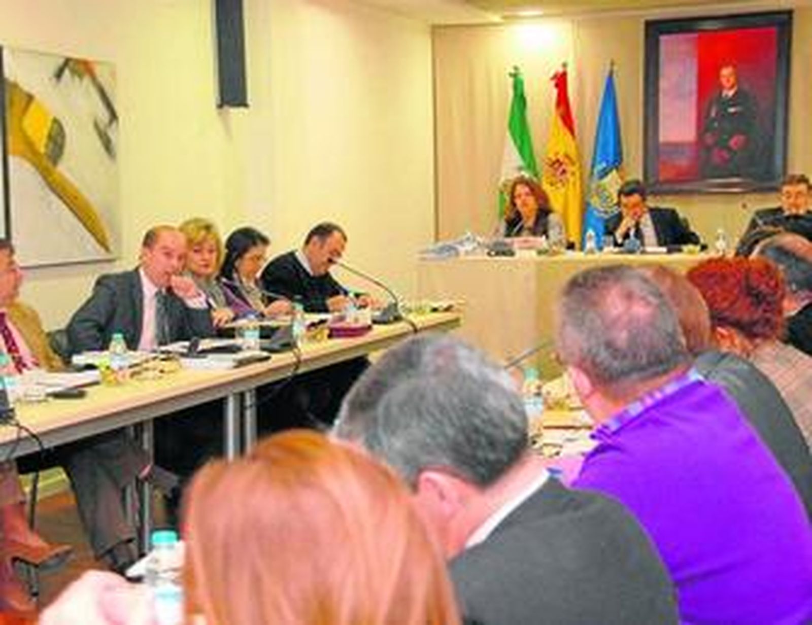 Una instantánea de la sesión plenaria que ayer se celebró en el Centro de Congresos.