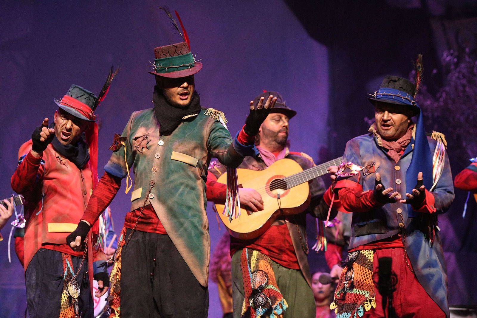 Segundo día de preliminares del Carnaval Colombino en imágenes