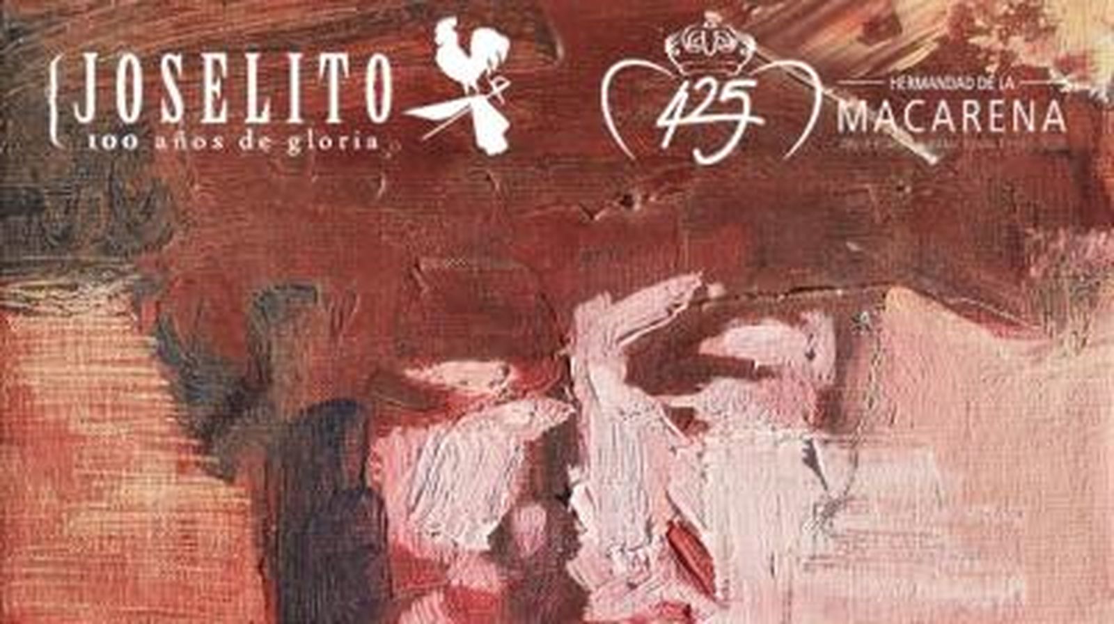 Cartel de los actos conmemorativos del centenario de la muerte de Joselito El Gallo.