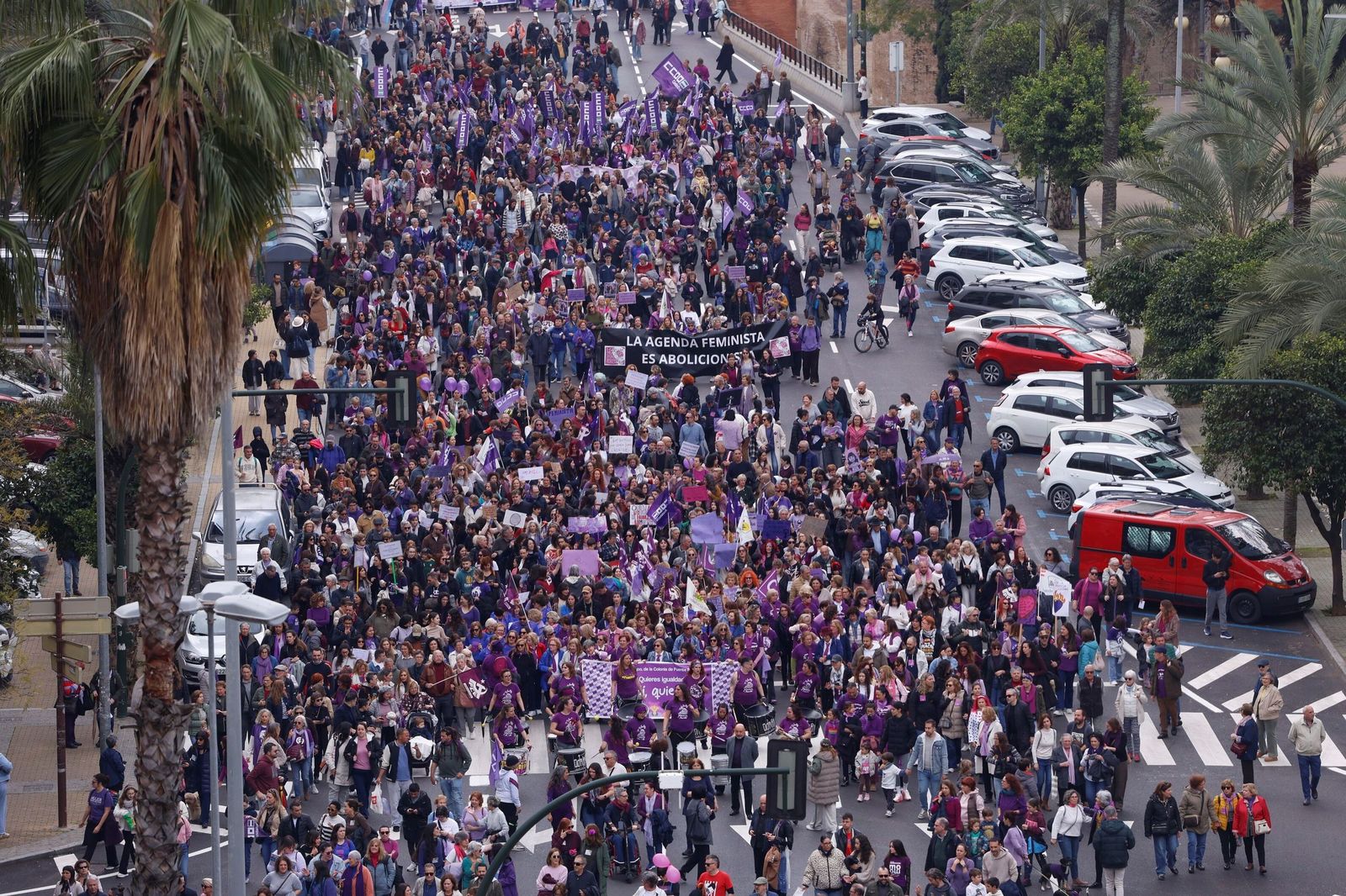 Las mejores imágenes de la manifestación del 8M en Córdoba