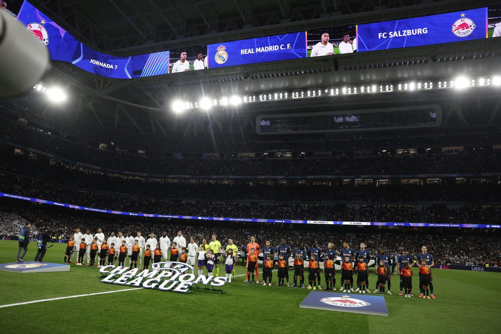 Las fotos del Real Madrid - Salzburgo