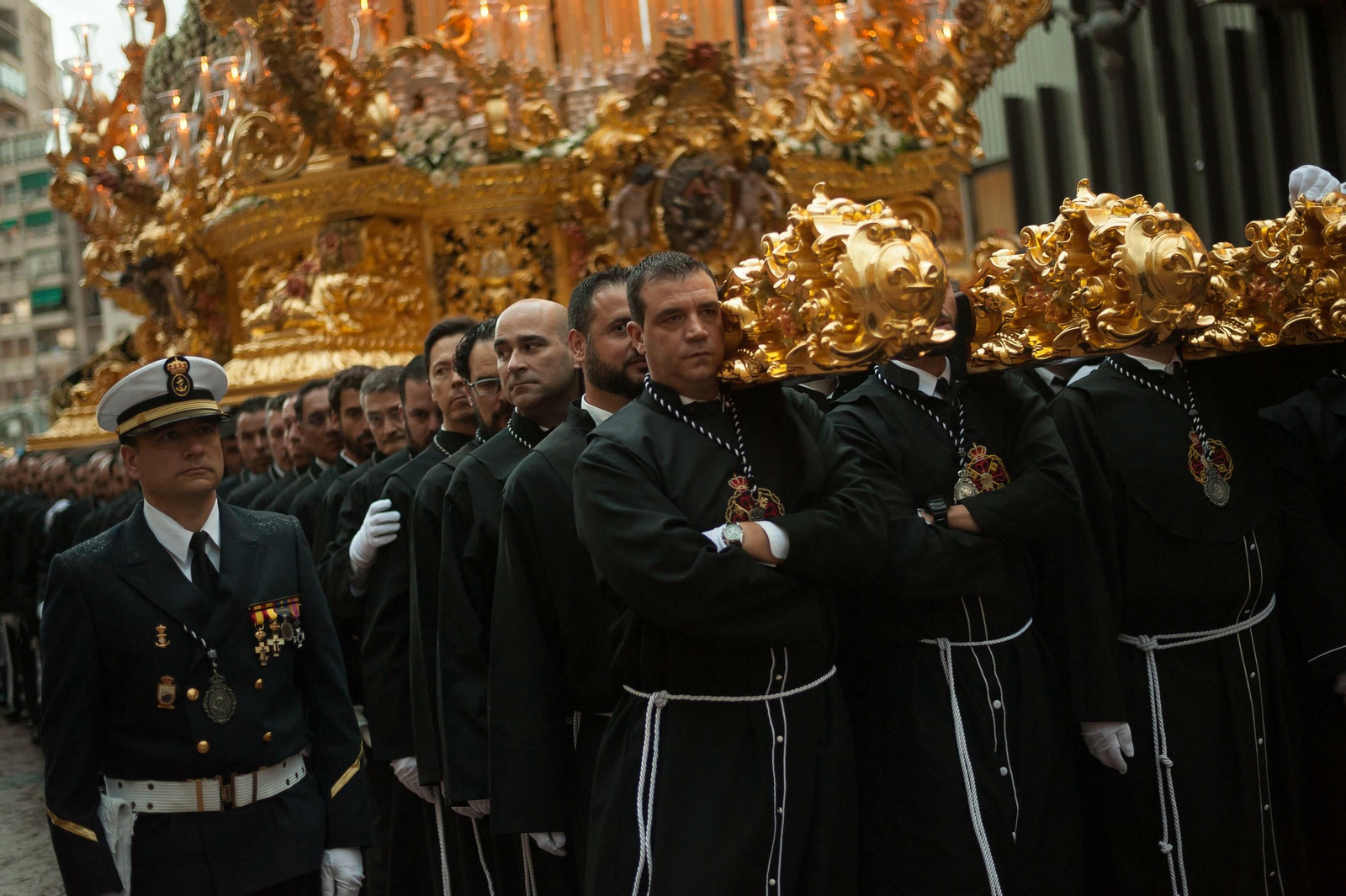 Las fotos de Mena en el Jueves Santo en Málaga