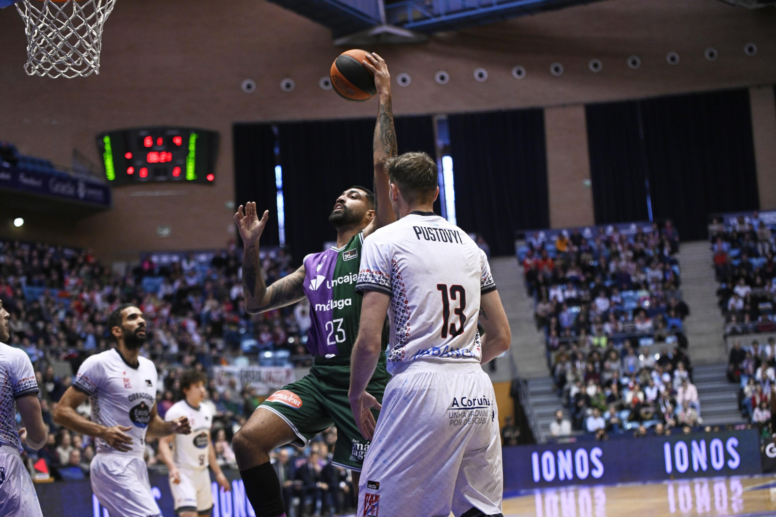 El Obradoiro - Unicaja, en fotos