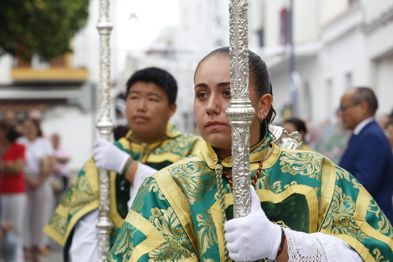 Las fotos de la peregrinación extraordinaria de la Esperanza de Algeciras a la iglesia de la Palma